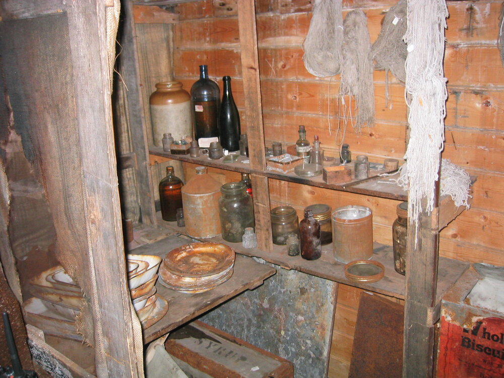 2003-04 Biology laboratory in Shackleton's 'Nimrod' Hut