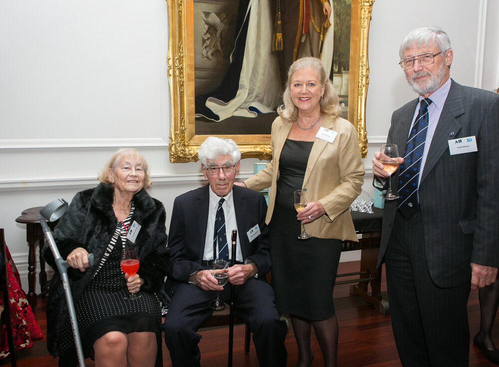 Brenda Farrell, Peter Macdonald, Jan Fullerton and Fred Davey