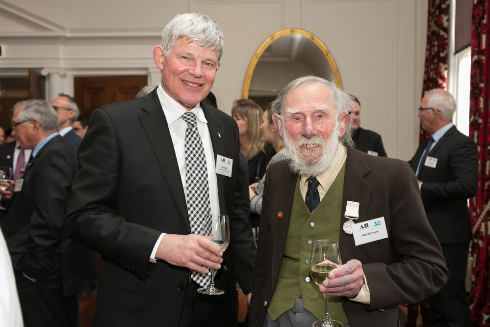 David Ellis of Earth Sea Sky Equipment Limited and Geologist Arnold Heine