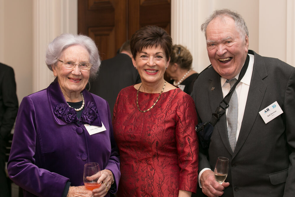 AHT Patrons Lady June Hillary, Dame Patsy Reddy and Bob Norman