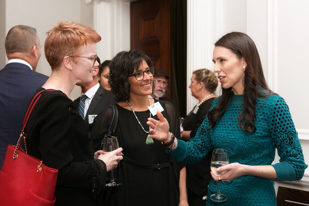 Frances Turner, Royal NZ Ballet and Rt Hon Jacinda Ardern