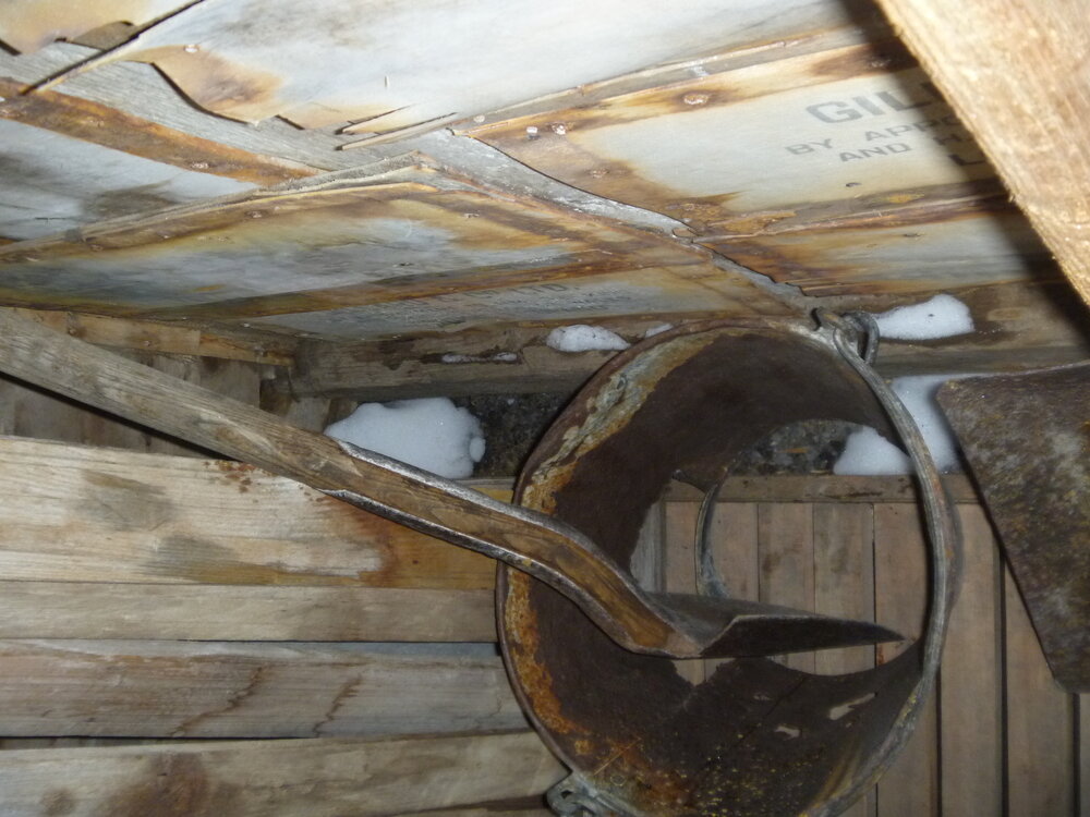 Snow Ingress in Annexe of Scott's 'Terra Nova' hut (003)