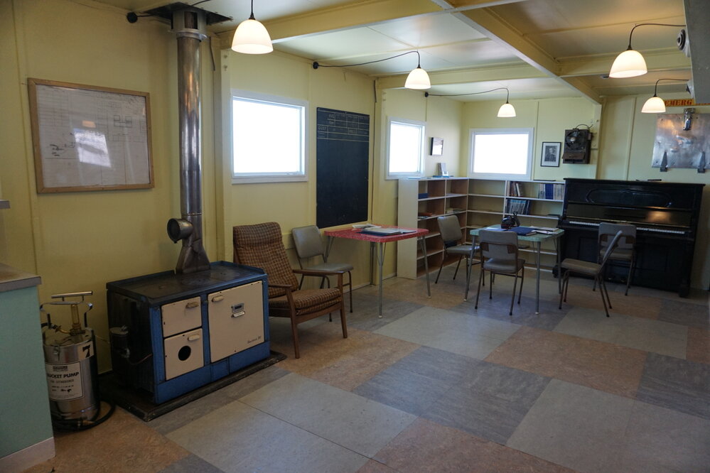 2019-20 The messroom of Hillary's TAE/IGY Hut (001)