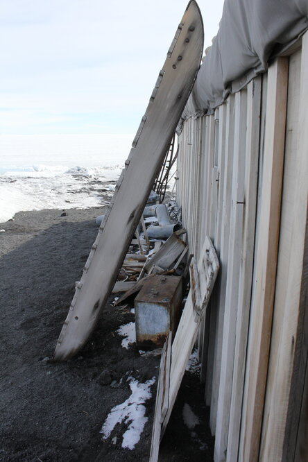 2019-20 Large sled at Scott's 'Terra Nova' Hut
