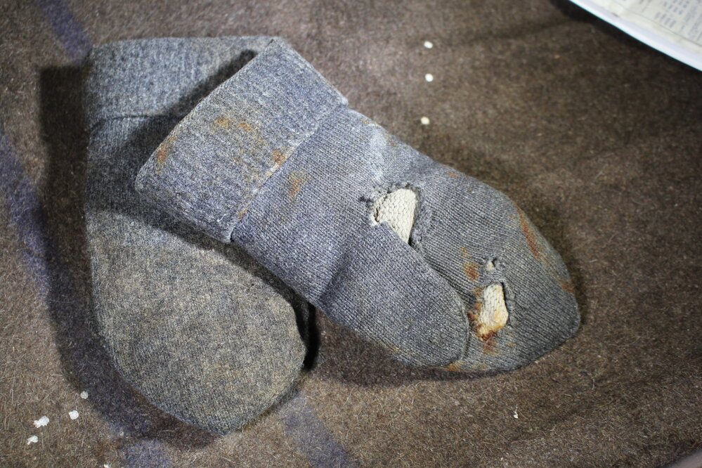 2019-20 Wool mittens at Shackleton's 'Nimrod' Hut