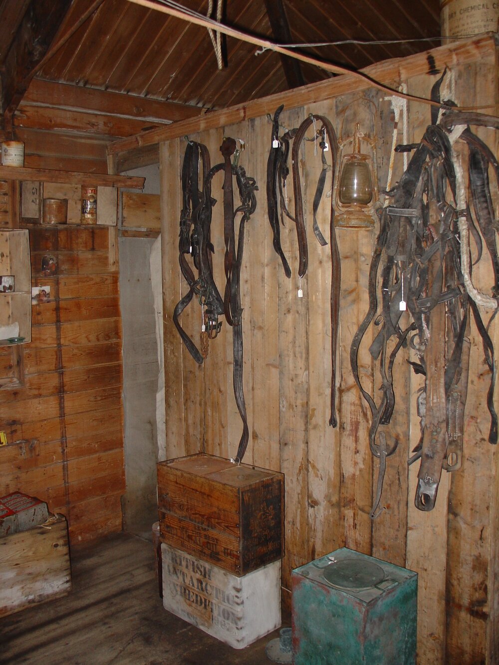 Southwest corner of Shackleton's 'Nimrod' Hut 