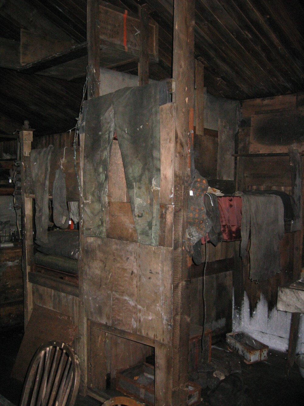 2003-04 Debenham's bunk, Scott's 'Terra Nova' Hut