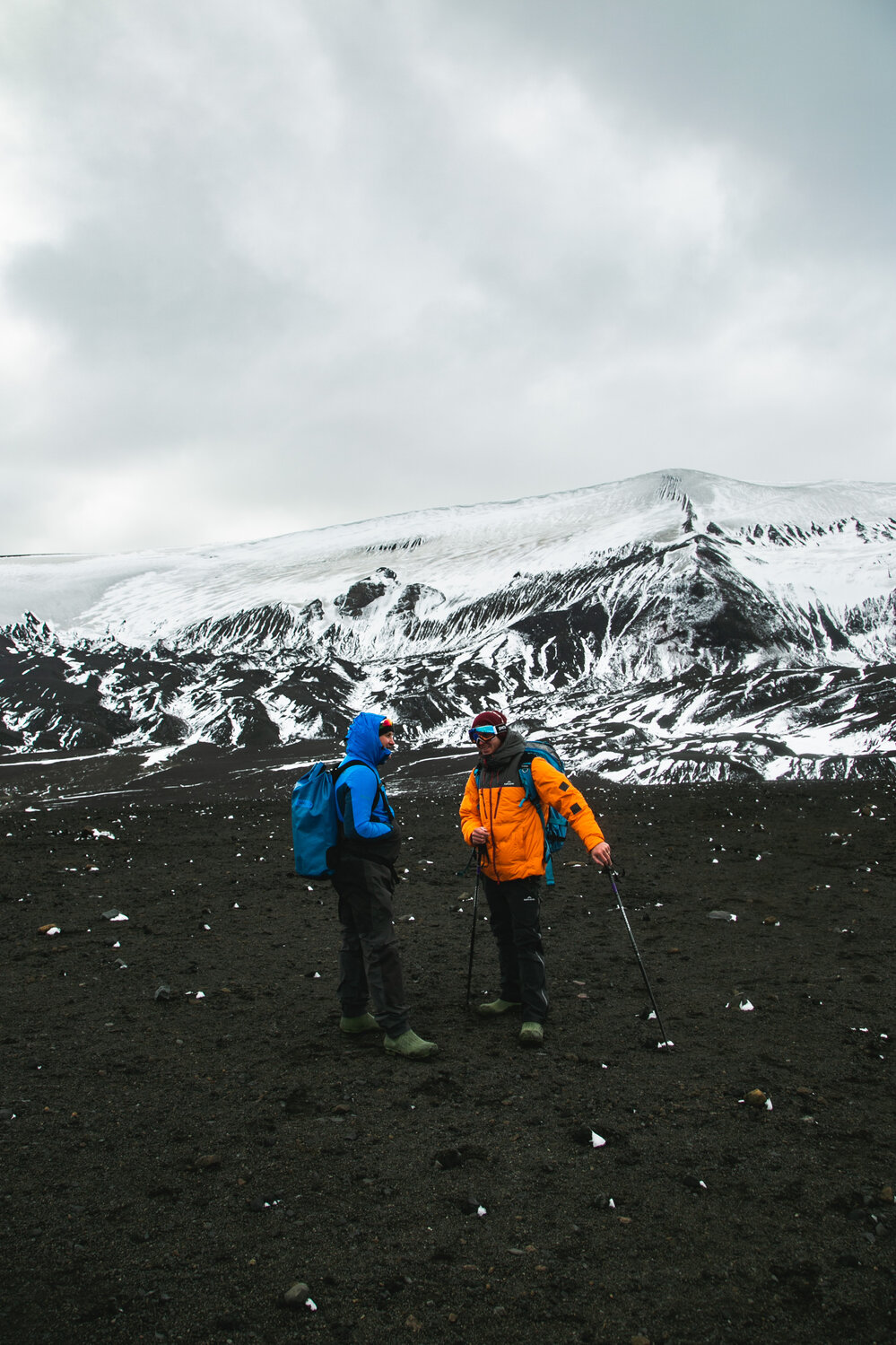 AHT ED Nigel Watson and Mike Dawson on Deception Island