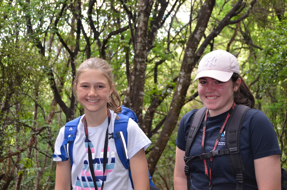 Young Inspiring Explorers Elsie and Carmina 