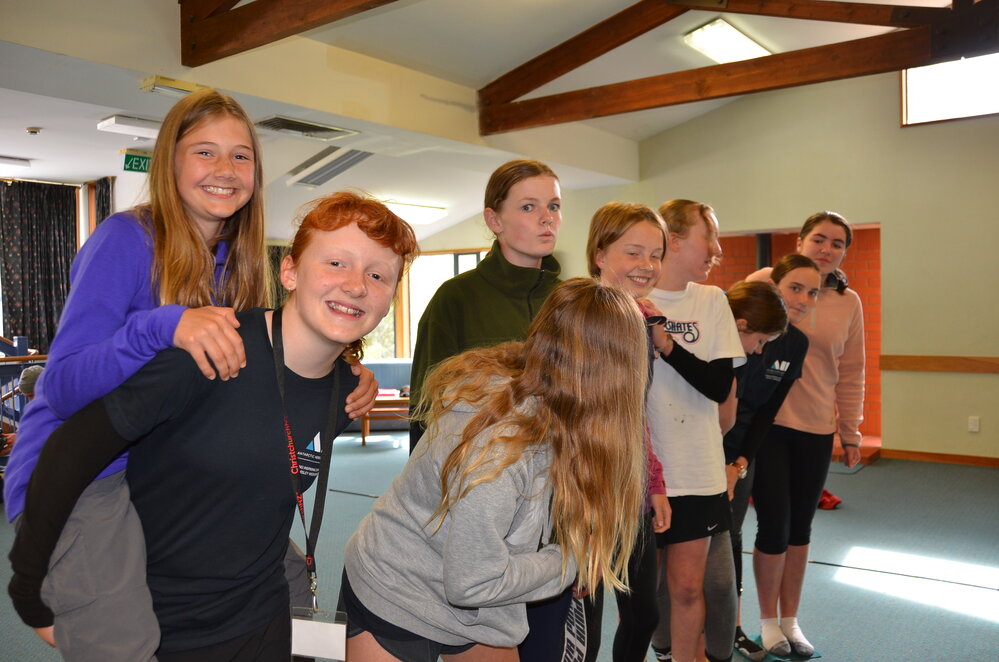 Participating in a group activity (010)