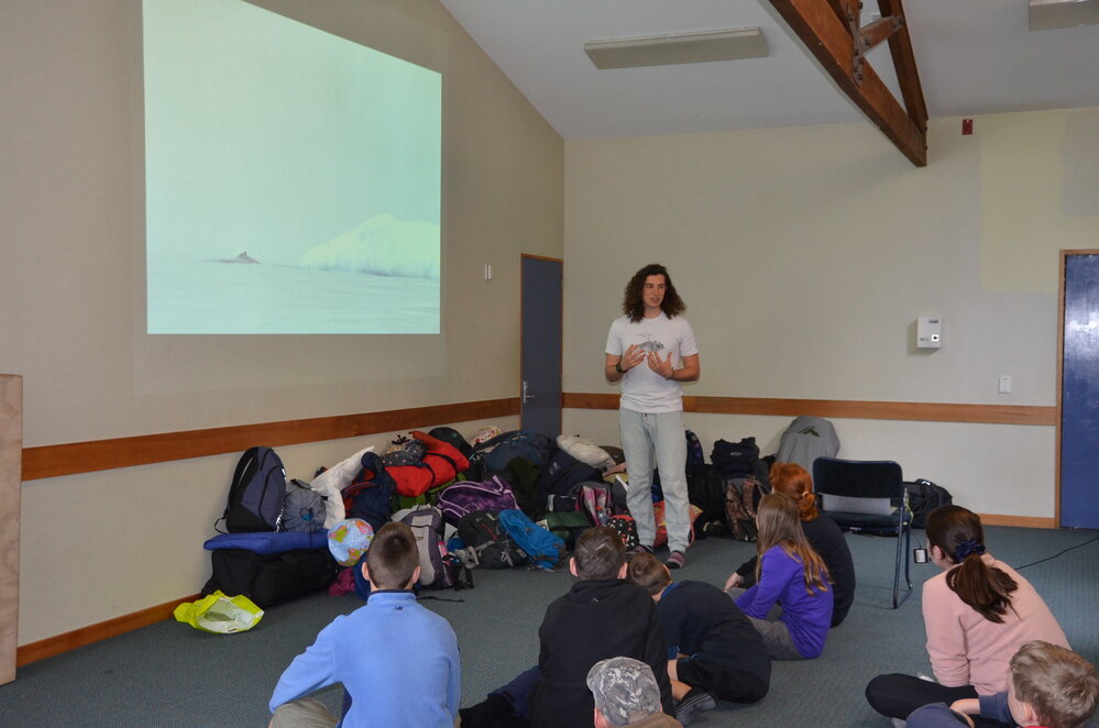 Inspiring Explorer alum Anzac Gallate's presentation