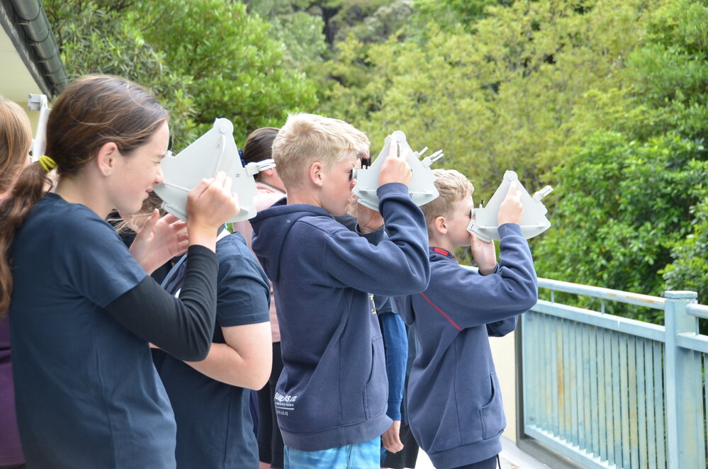 Young Inspiring Explorers Eden, Cooper, and Michael