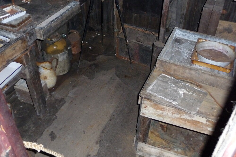 2008-09 'Terra Nova' hut, interior artefacts (231)