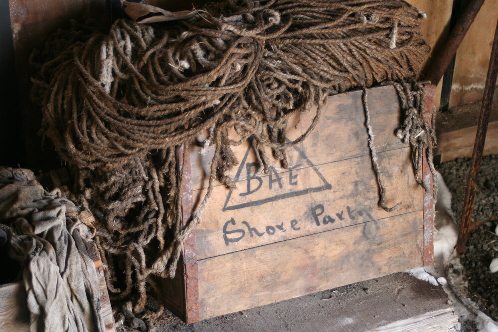 2008-09 'Terra Nova' hut, interior artefacts (378)