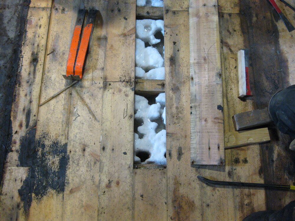 2008-09 'Terra Nova' hut, Floor (569)