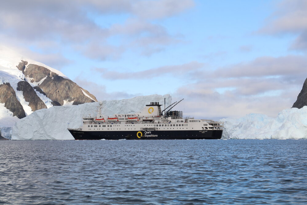 Quark Expeditions vessel, the 'Ocean Endeavour' (001)