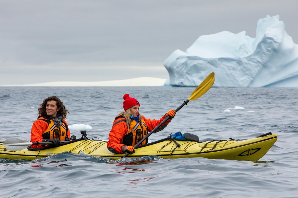 Inspiring Explorers Laurette Siemonek and Anzac Gallate kayaking (004)