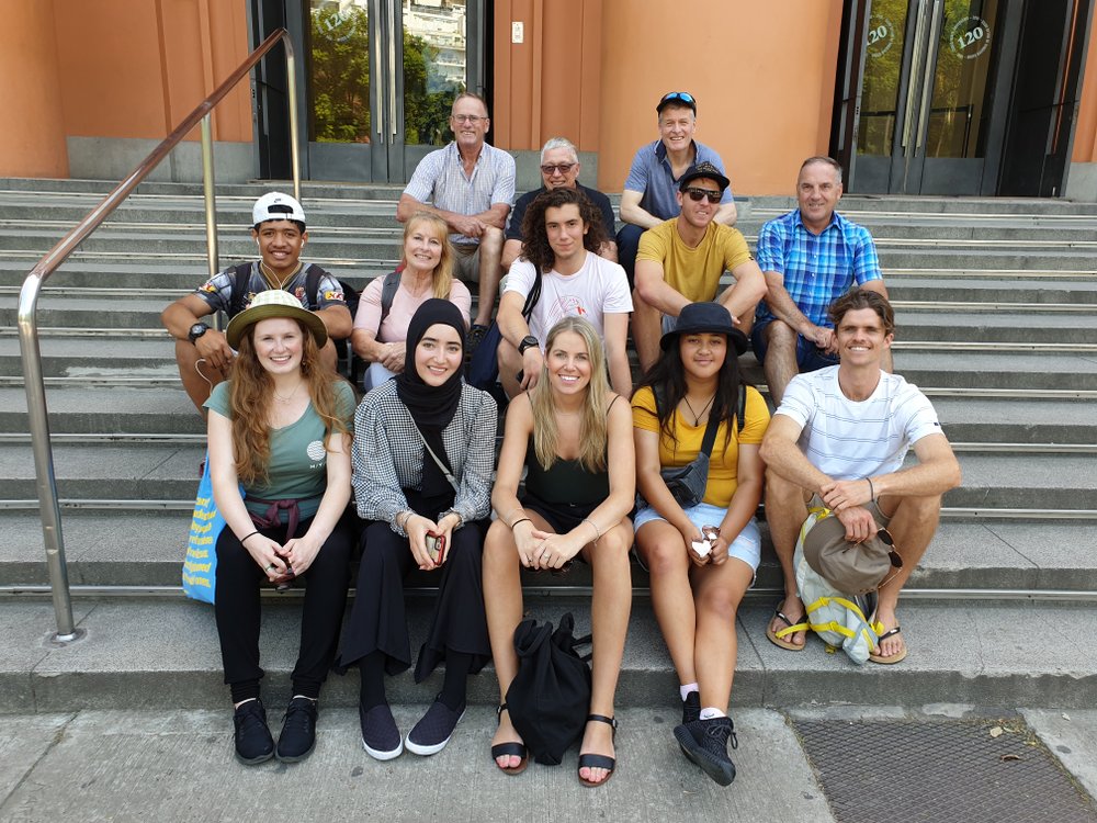 The Inspiring Explorers team in Buenos Aires, Argentina enroute to the Antarctic Peninsula