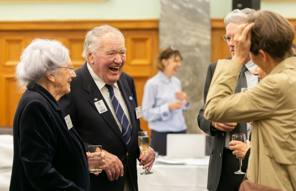 AHT Patrons June, Lady Hillary and Bob Norman (001)