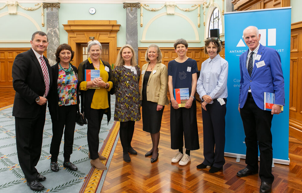 Group photo at 'Hillary's Antarctica' book Launch