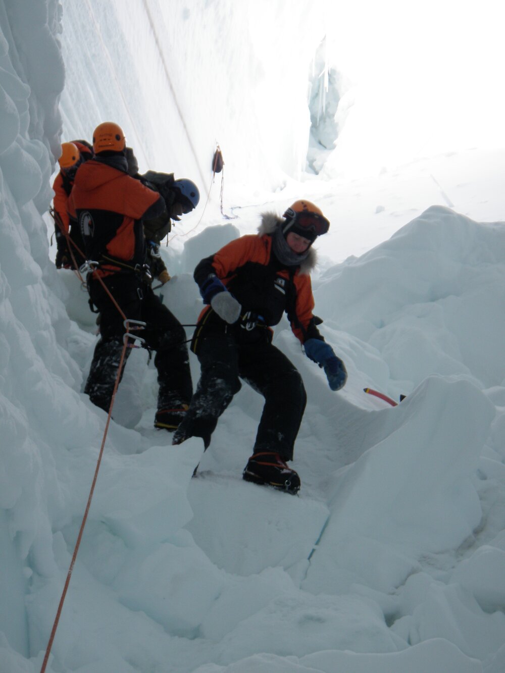 Winter 2009 Crevasse exploring