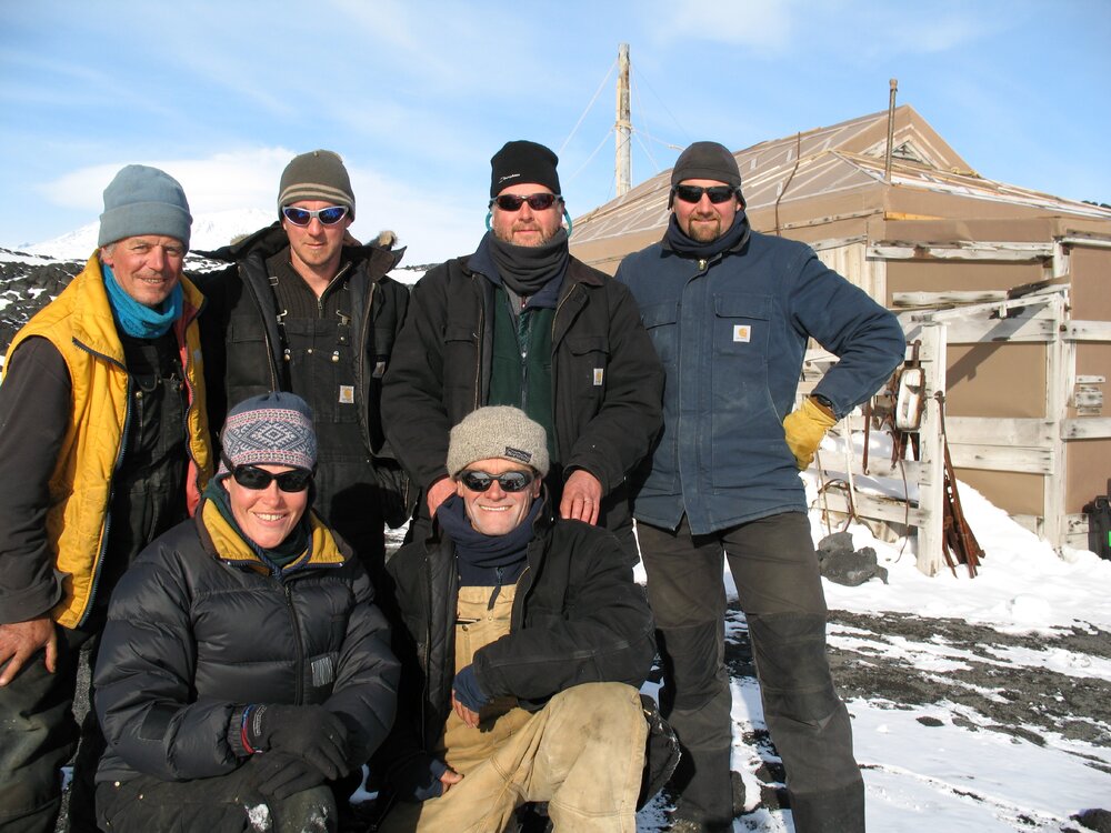 K170 Team at Cape Royds celebrating centenary