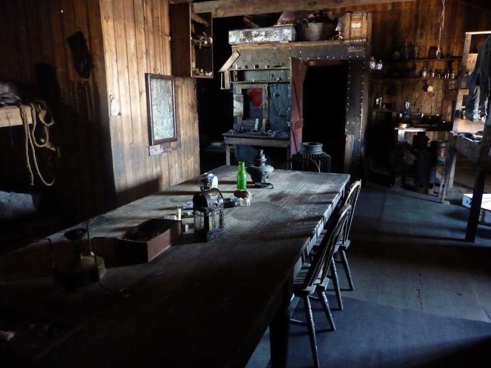 2009-10 Wardroom table, Scott's 'Terra Nova' hut