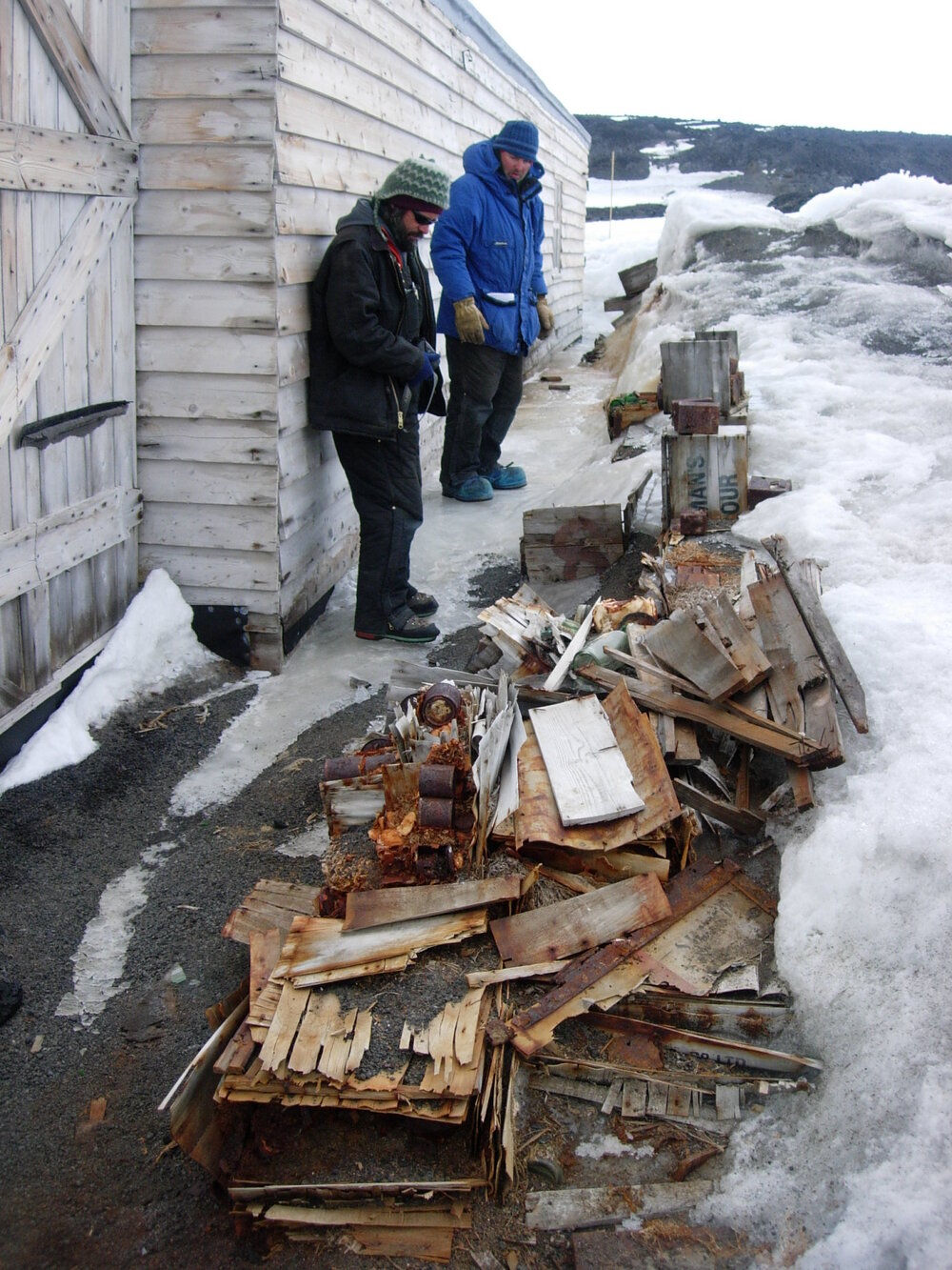 2007 Gordon Macdonald and Robert Clendon, Cape Evans