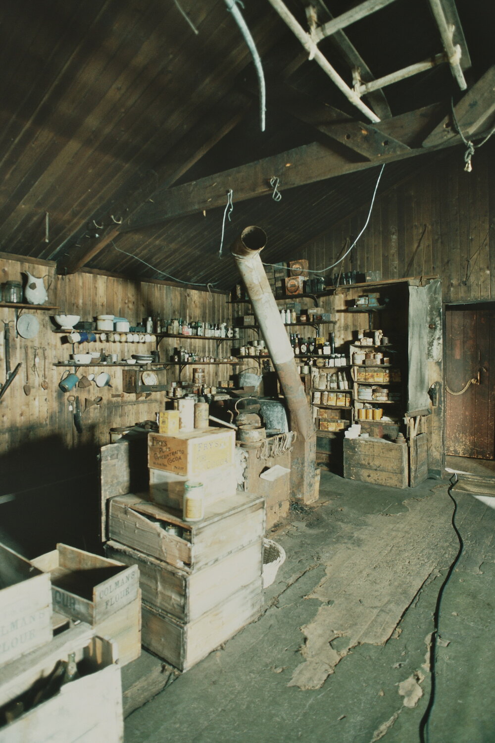 2007 Galley inside Scott's 'Terra Nova' hut, Cape Evans