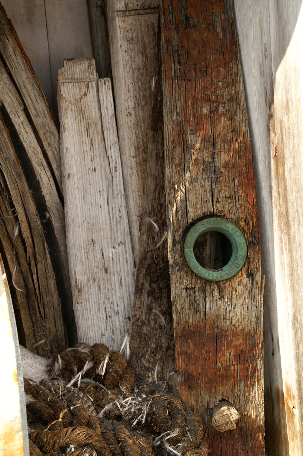 2007 Remains of a Speights barrel, Cape Royds