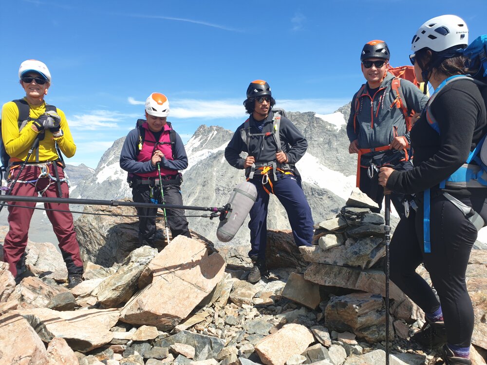 Filming at the summit for Greenstone TV (002)