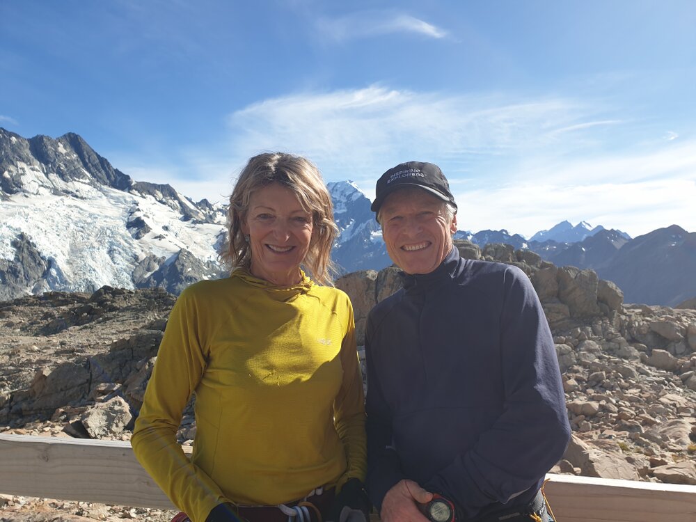 Mountaineer and guide Lydia Bradey ONZM and AHT's Marcus Waters (001)