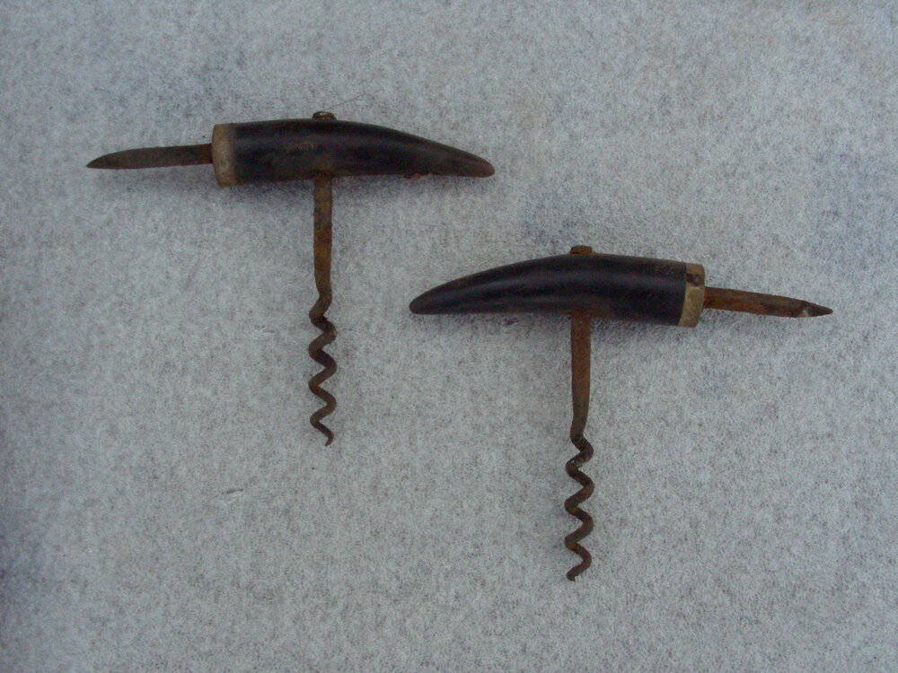 2007 K170 at Scott's 'Terra Nova' Hut stables bone handled cork screws