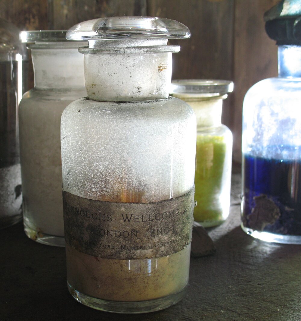 2007 K170 at Scott's 'Terra Nova' Hut - chemical bottles 