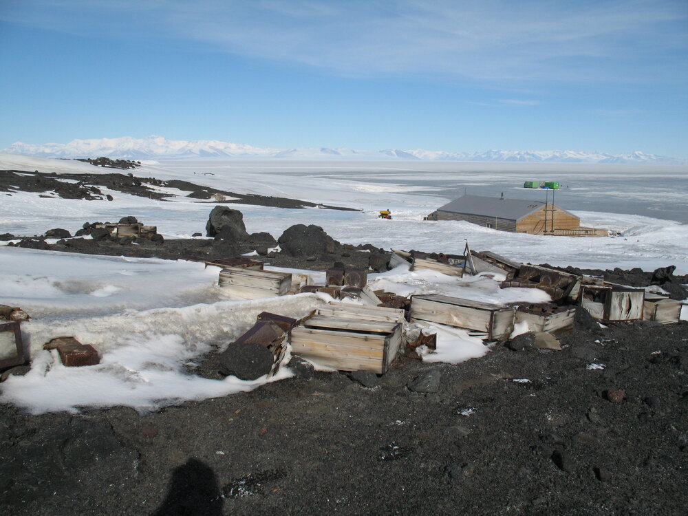 Provision and Venesta cases, Scott's 'Terra Nova' Hut