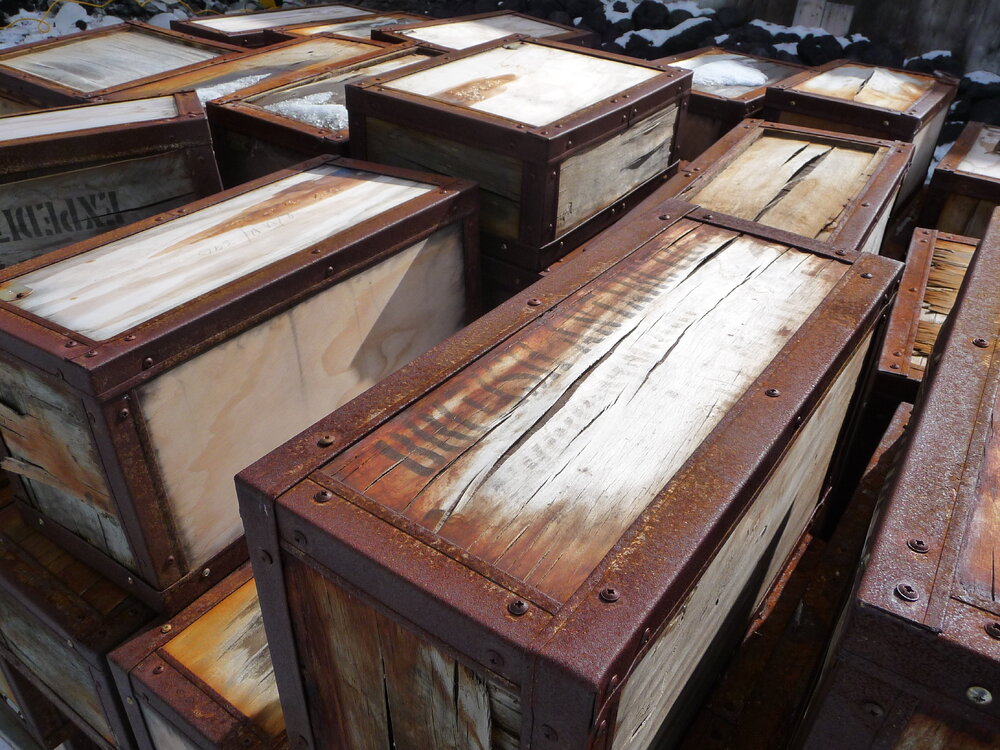 2009-10 Venesta cases, Shackleton's 'Nimrod' hut