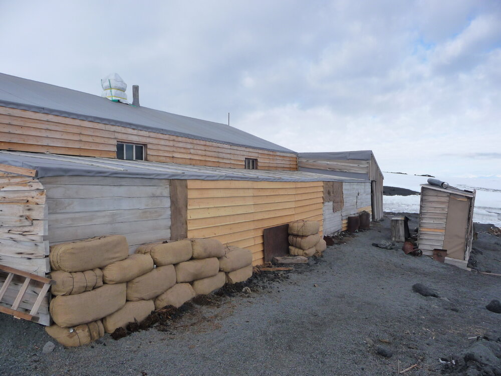 2009-10 Stables exterior after rehabilitation work, Scott's 'Terra Nova' hut