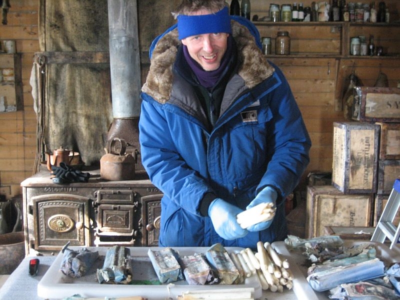 2006-07 Conservation Specialist Julian Bickersteth, Cape Royds