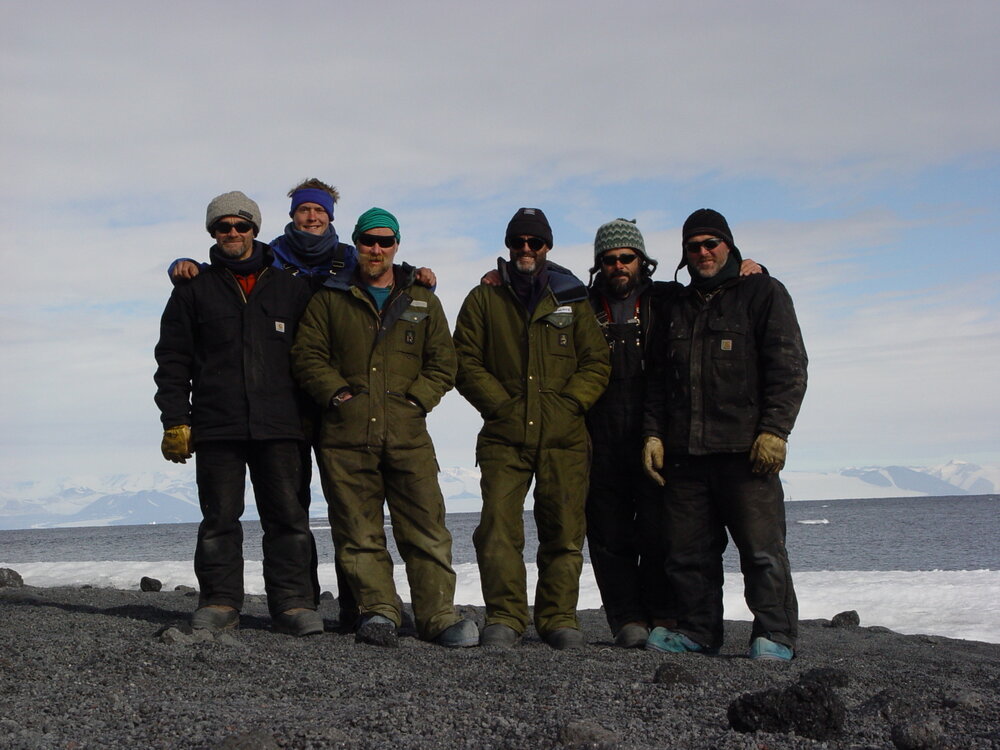 2006-07 Antarctic Heritage Trust Building Conservation team photo