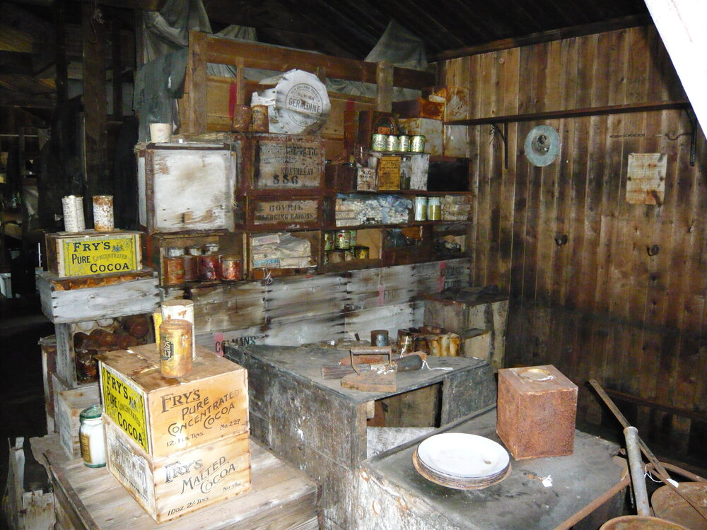 2008 Stove in the Galley inside Scott's 'Terra Nova' hut