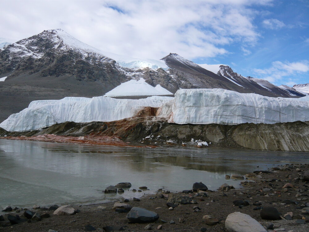 2008 Blood Falls on the Taylor Glacier