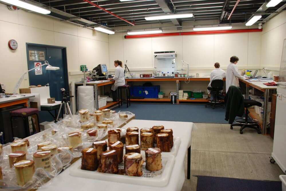 2007 AHT Conservation Lab at Scott Base