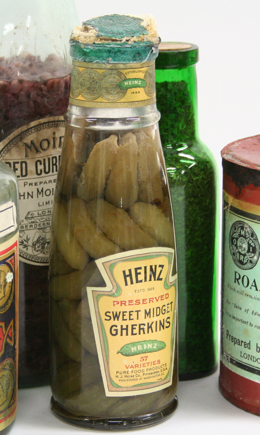 2007 Heinz Sweet Midget Gherkins bottle