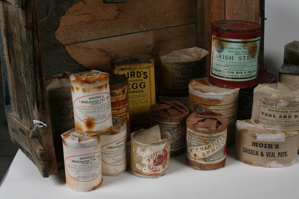 2007 Collection of canned food provisions