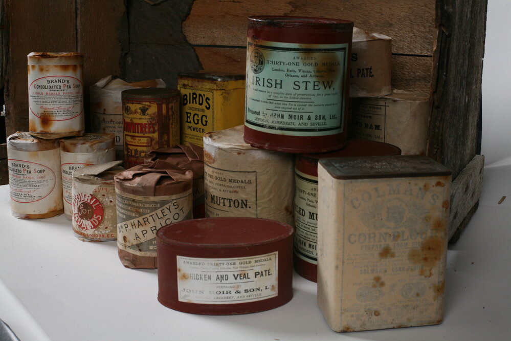2007 Collection of canned food provisions