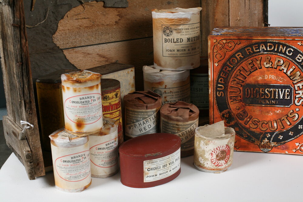 2007 Collection of canned food provisions
