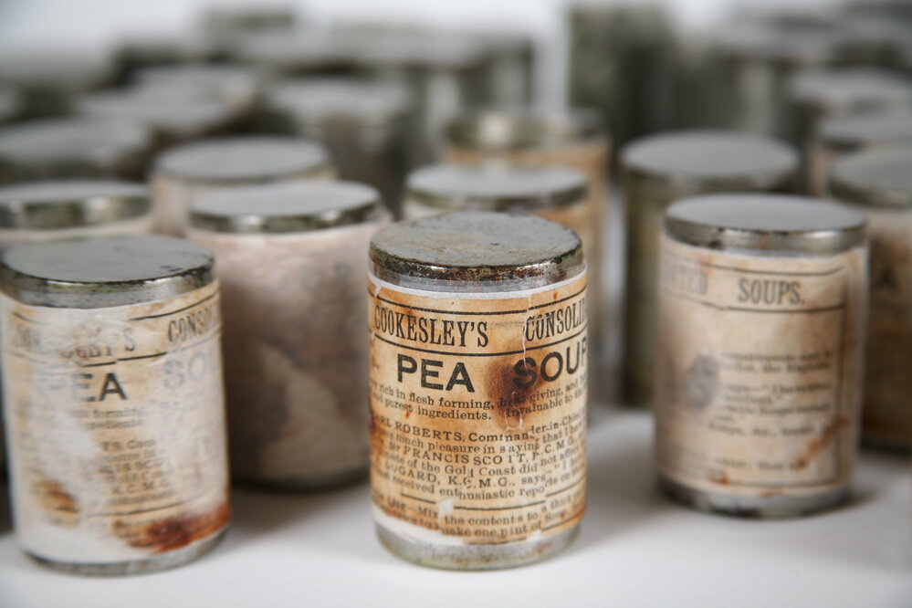 2007 Cookesley's Consolidated Pea Soup Cans