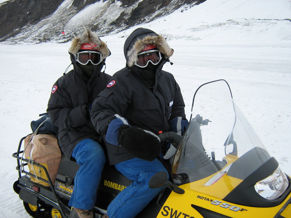 2007 Conservators on a Ski Doo snowmobile