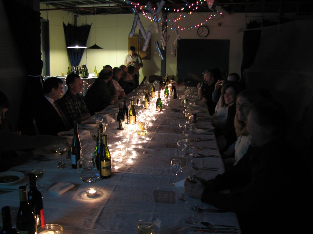 2007 Midwinter meal at Scott Base