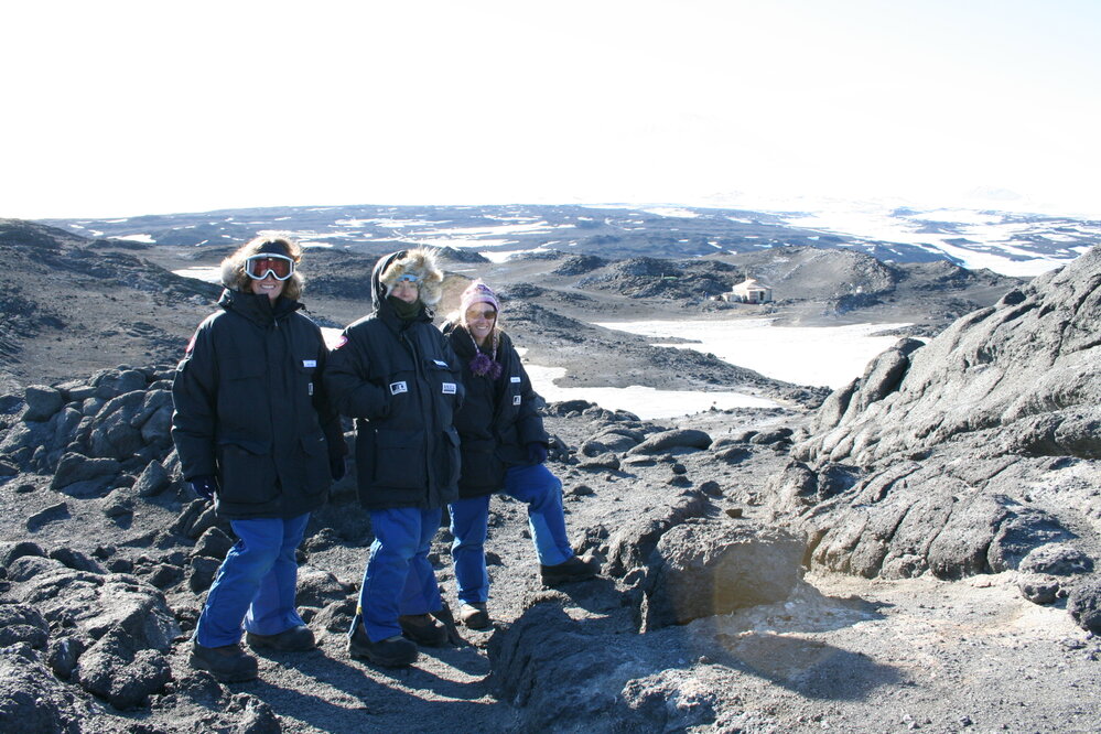 2007 AHT Conservators visit Shackleton's 'Nimrod' hut